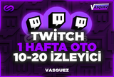 ⭐TWİTCH 1 HAFTA OTO 10-20 İZLEYİCİ⭐