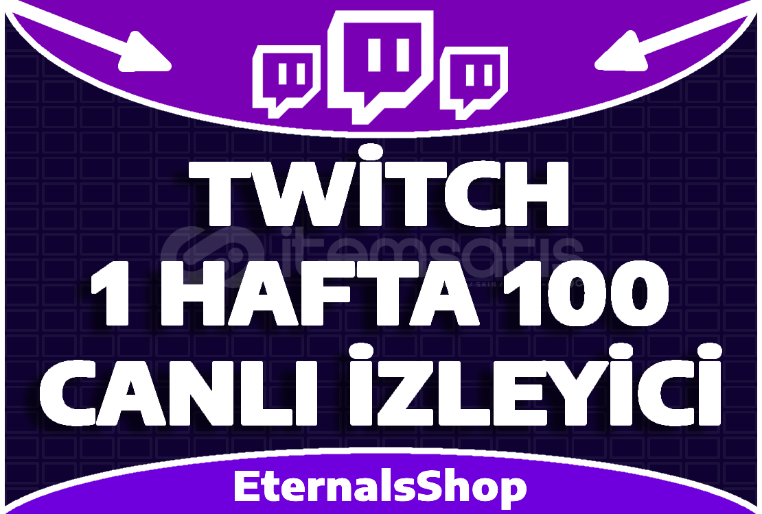 Twitch 1 Hafta Oto 100 Canlı İzleyici - GELİŞİM Twitch 1 Hafta Oto 100 Canlı İzleyici - GELİŞİM