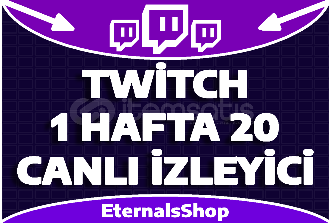 Twitch 1 Hafta Oto 20 Canlı İzleyici - GELİŞİM Twitch 1 Hafta Oto 20 Canlı İzleyici - GELİŞİM