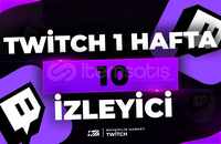 ⭐Twitch 1 Hafta Oto 10 Canlı İzleyici⭐