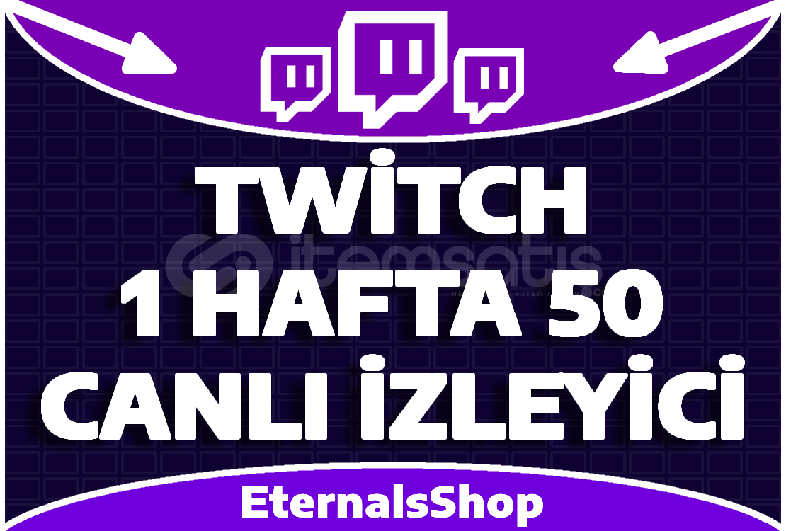 Twitch 1 Hafta Oto 50 Canlı İzleyici - GELİŞİM Twitch 1 Hafta Oto 50 Canlı İzleyici - GELİŞİM