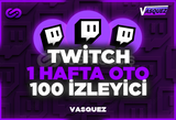 ⭐TWİTCH 1 HAFTA OTO 100 İZLEYİCİ⭐