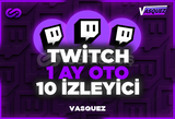 ⭐TWİTCH 1 AY OTO 10 İZLEYİCİ⭐