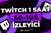 Twitch 1 Saat 50-100 Canlı İzleyici - GELİŞİM 