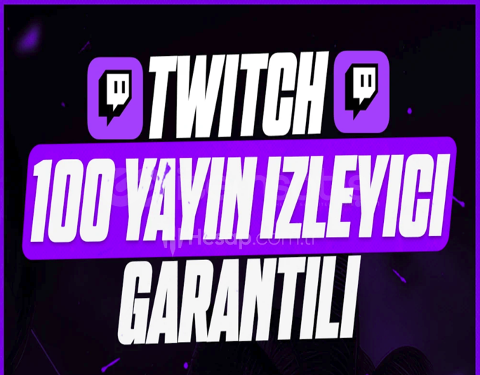Twitch Saatlik 100 İzleyici Botu  Twitch Saatlik 100 İzleyici Botu