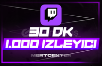 ⭐️TWİTCH 1000 CANLI YAYIN İZLEYİCİ [30DK]⭐️