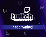 ⭐️ Twitch 1000 Gerçek Takipçi | Garanti