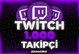 [Garantili] Twitch 1000 Takipçi