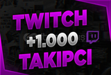 ⭐️Twitch 1000 Takipçi