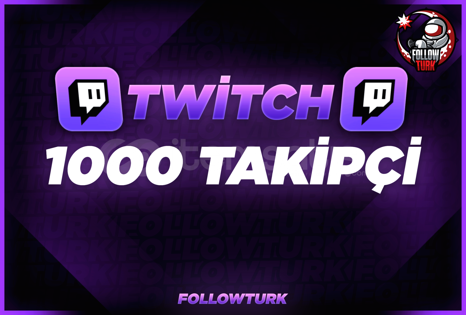 ⭐Twitch 1000 Takipçi⭐ ⭐Twitch 1000 Takipçi⭐