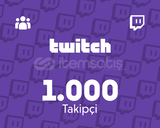 Twitch 1000 Takipçi