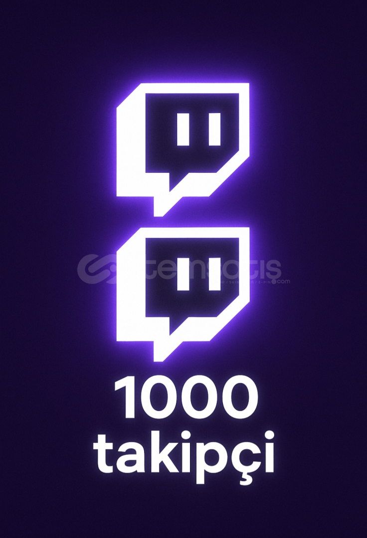 ⚡️Twitch 1000 takipçi⚡️ ⚡️Twitch 1000 takipçi⚡️