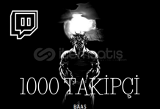 Twitch 1000 TAKİPÇİ / ANINDA TESLİMAT