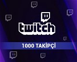 [VİP EN KALİTELİ] Twitch +1000 Takipçi ANLIK