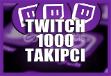 Twitch 1000 Takipçi (GARANTİ )