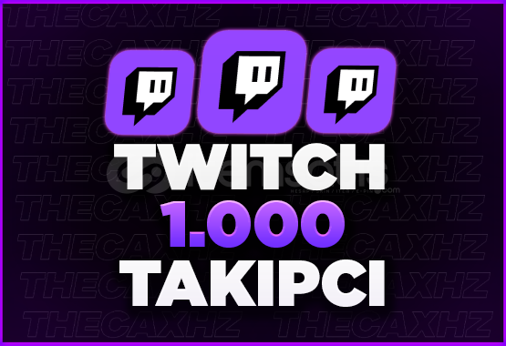 ⭐Twitch 1000 Takipçi (GARANTİ )⭐ ⭐Twitch 1000 Takipçi (GARANTİ )⭐