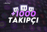 Twitch 1000 Takipçi ⭐ Garantili