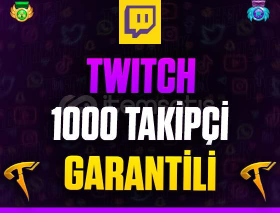⭐️☘️Twitch 1000 Takipçi❤️Garanti & Sorunsuz❤️ ⭐️☘️Twitch 1000 Takipçi❤️Garanti & Sorunsuz❤️