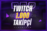 ✨Twitch | 1000 Takipçi | Garantili✨