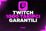 Twitch 1000 Takipçi | Garantili