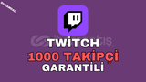 Twitch 1000 Takipçi | Garantili