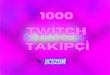 Twitch 1000 Takipçi [ Garantili ]