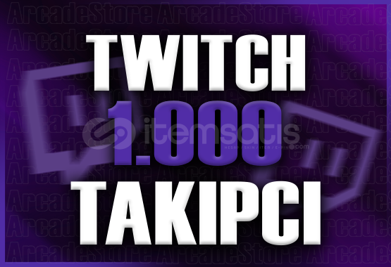 ✨Twitch | 1000 Takipçi + Garantili✨ ✨Twitch | 1000 Takipçi + Garantili✨