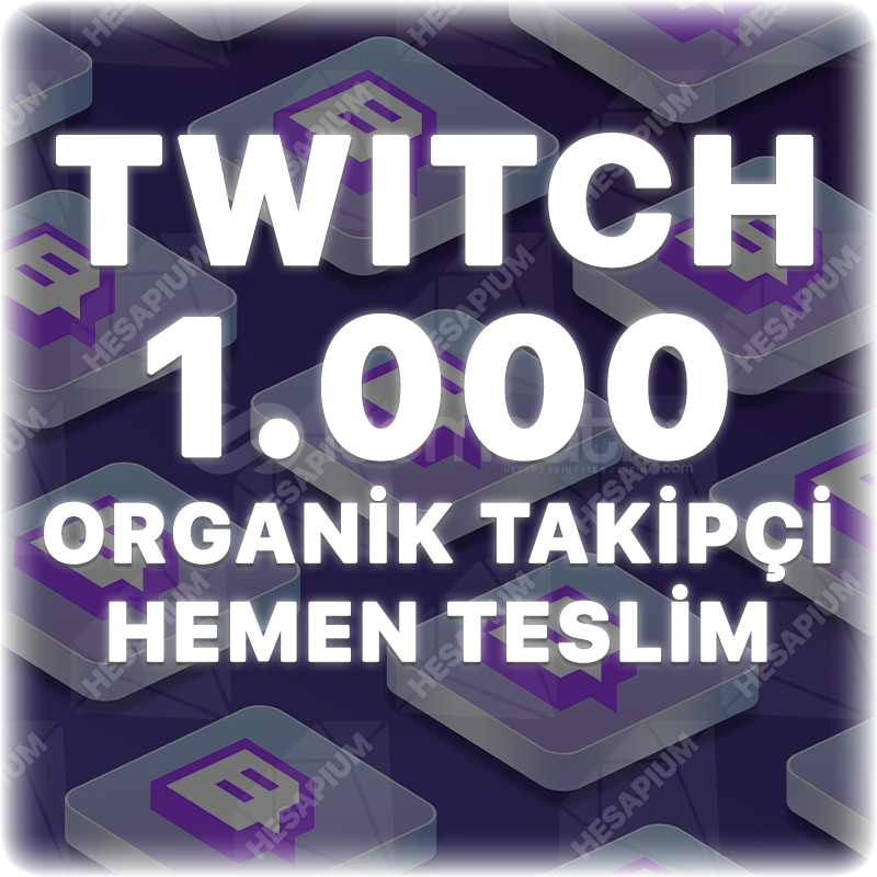 Twitch 1.000 VOD(Video) İzlenme Twitch 1.000 VOD(Video) İzlenme