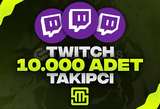 ✨Twitch 10.000 Adet Takipçi!