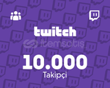 Twitch 10000 Takipçi