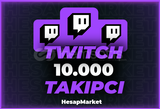 ⭐ TWİTCH ⭐ 10000 TAKİPÇİ