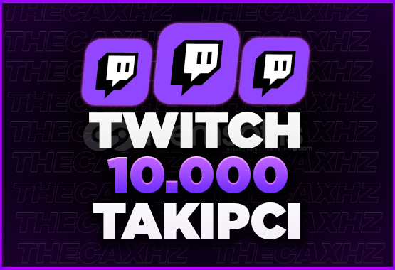 ⭐Twitch 10000 Takipçi (GARANTİ )⭐ ⭐Twitch 10000 Takipçi (GARANTİ )⭐
