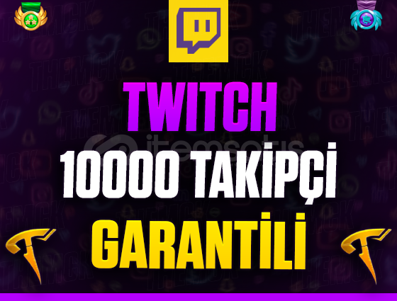 ⭐️☘️Twitch 10000 Takipçi❤️Garanti & Sorunsuz❤️ ⭐️☘️Twitch 10000 Takipçi❤️Garanti & Sorunsuz❤️