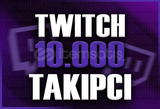 Twitch | 10000 Takipçi + Garantili