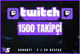 ⭐TWİTCH 1500 TAKİPÇİ⭐