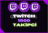 ⭐ Twitch 1500 Takipçi ⭐