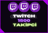 ⭐ Twitch 1500 Takipçi ⭐