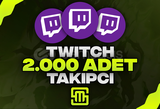 ✨Twitch 2.000 Adet Takipçi!