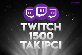 Twitch +1500 Takipçi | Garantili 