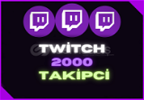 ⭐ Twitch 2000 Takipçi ⭐