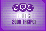 ⭐ Twitch +2000 Takipçi ⭐