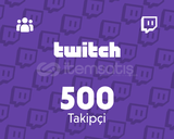 ✔️TWİTCH 500 TAKİPÇİ ✔️