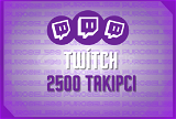 ⭐ Twitch +2500 Takipçi ⭐