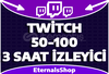Twitch 3 Saat 50-100 Canlı İzleyici - GELİŞİM
