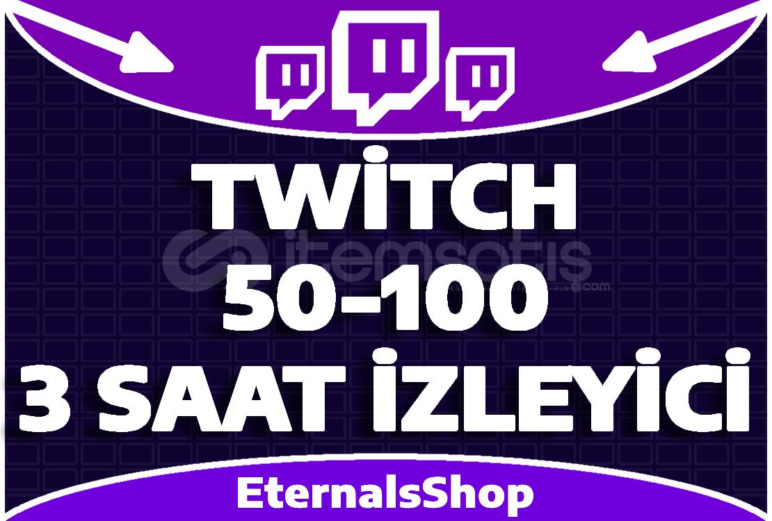 Twitch 3 Saat 50-100 Canlı İzleyici - GELİŞİM Twitch 3 Saat 50-100 Canlı İzleyici - GELİŞİM