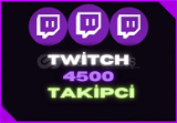 ⭐ Twitch 4500 Takipçi ⭐