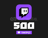 Twitch 500 kaliteli takipçi [GARANTİLİ]