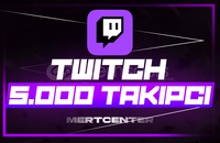 ⭐TWİTCH 5.000 GERÇEK TAKİPÇİ [KALİTELİ]⭐