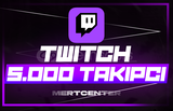⭐TWİTCH 5.000 GERÇEK TAKİPÇİ [KALİTELİ]⭐