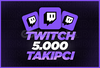 Twitch 5000 Takipçi